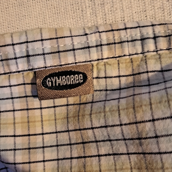 Gymboree boys size XXL or 7 years plaid long sleeved shirt, Vintage sizing - Picture 2 of 4